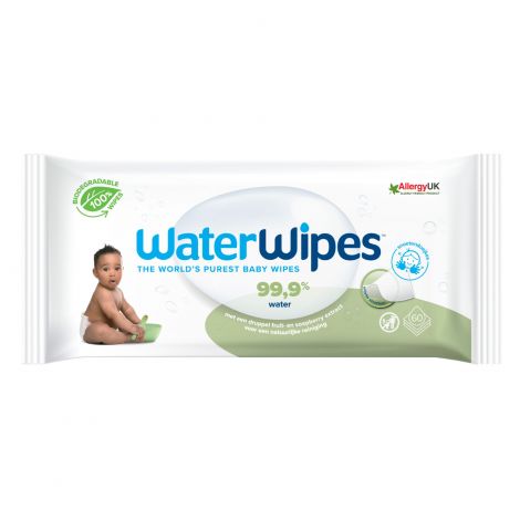 Servetele umede Biodegradabile Water Wipes Soapberry, 60 buc - imagine 6